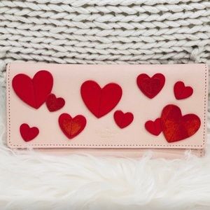 Kate Spade Heart It Harling Wallet β€οΈ pink